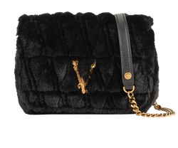 Virtus Flap, Faux Fur, Black, NFC/MII, B/DB, 3*